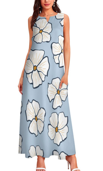 Puccelli Flowers designer dress